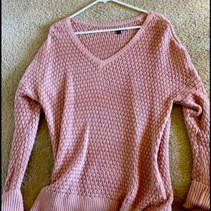 Large American Eagle pink sweater